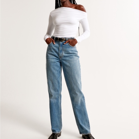 Ultra high rise 90s straight Abercrombie - Picture 1 of 5